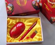 中国红精品3件套